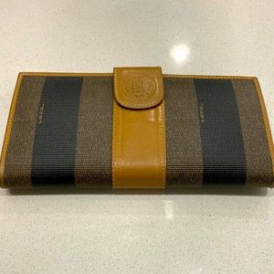 Vintage Fendi Wallet (Late 70’s-Early 80’s style) in Pristine Condition